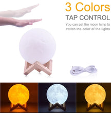 Cargar imagen en el visor de la galería, Customized Photo Moon Lamp