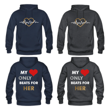 Cargar imagen en el visor de la galería, My Heart Only Beats Matching Hoodies