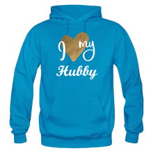 Cargar imagen en el visor de la galería, I Love My Wifey/Hubby Matching Hoodies
