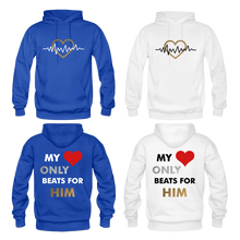 Cargar imagen en el visor de la galería, My Heart Only Beats Matching Hoodies