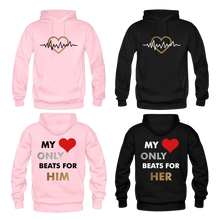 Cargar imagen en el visor de la galería, My Heart Only Beats Matching Hoodies