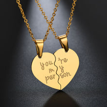 Cargar imagen en el visor de la galería, You're My Person, Matching Necklaces