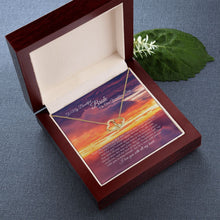 Cargar imagen en el visor de la galería, Intertwined Everlasting Love Solid 10k Gold Diamond Necklace - To My Beautiful Bride
