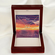 Cargar imagen en el visor de la galería, Intertwined Everlasting Love Solid 10k Gold Diamond Necklace - To My Beautiful Bride