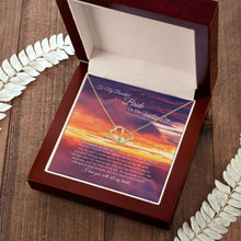Cargar imagen en el visor de la galería, Intertwined Everlasting Love Solid 10k Gold Diamond Necklace - To My Beautiful Bride