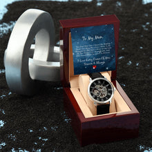 Load image into Gallery viewer, Men's Openwork Watch - To My Man