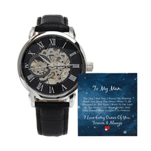 Load image into Gallery viewer, Men's Openwork Watch - To My Man