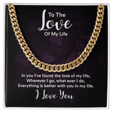 Load image into Gallery viewer, Men's Chain - To The Love Of My Life