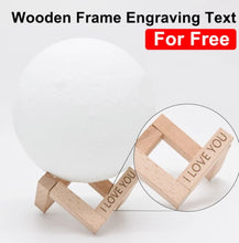 Cargar imagen en el visor de la galería, Customized Photo Moon Lamp