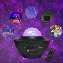 Cargar imagen en el visor de la galería, Starry Sky & Ocean Waves Projector with Bluetooth Speaker