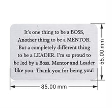 Cargar imagen en el visor de la galería, Engraved Wallet Insert