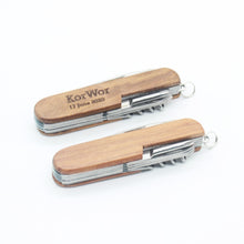 Load image into Gallery viewer, Personalized Swiss Army Multi Tool Pocket Knife