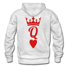 Cargar imagen en el visor de la galería, K and Q of Hearts Matching Hoodies