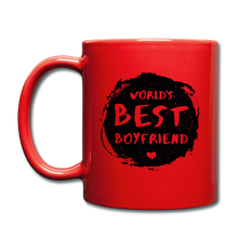 Cargar imagen en el visor de la galería, RIGHT - World's Best Boyfriend Mug - red