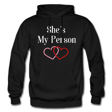 Cargar imagen en el visor de la galería, She's My Person Hoodie - black