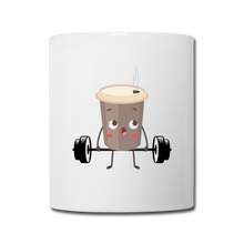 Cargar imagen en el visor de la galería, RIGHT - Strong Coffee Short Monday Mug - white