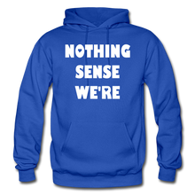 Cargar imagen en el visor de la galería, Nothing Makes Sense When We're Apart Matching Hoodies - royal blue