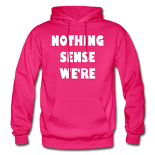Cargar imagen en el visor de la galería, Nothing Makes Sense When We're Apart Matching Hoodies - fuchsia
