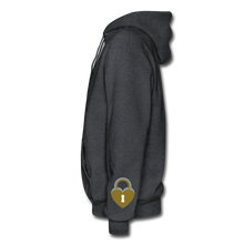 Cargar imagen en el visor de la galería, Nothing Makes Sense When We're Apart Matching Hoodies - charcoal grey