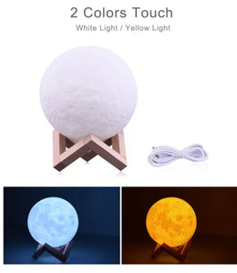 Customized Photo Moon Lamp