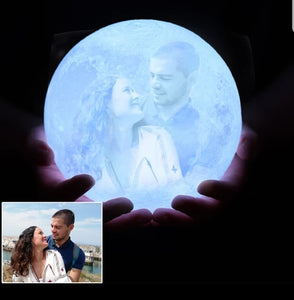 Customized Photo Moon Lamp