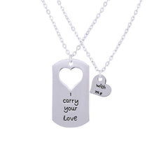 Load image into Gallery viewer, I carry your love with me Necklace Set
