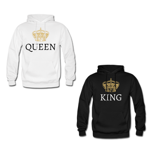 King and Queen Matching Hoodies