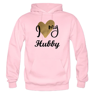 I Love My Wifey/Hubby Matching Hoodies