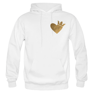 K and Q of Hearts Matching Hoodies