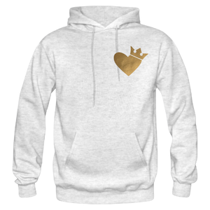 K and Q of Hearts Matching Hoodies