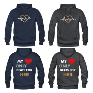 My Heart Only Beats Matching Hoodies