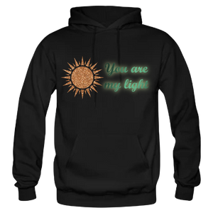 You are my Light on the Darkest of Days Matching Hoodies