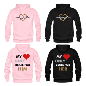 My Heart Only Beats Matching Hoodies