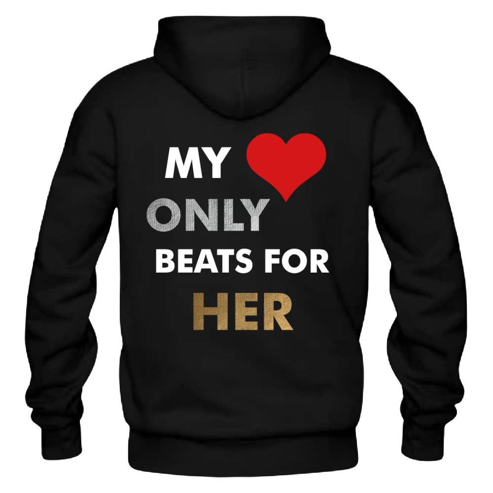 My Heart Only Beats Matching Hoodies