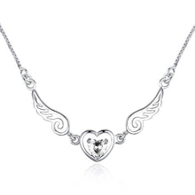 Carica l&#39;immagine nel visualizzatore di Gallery, Angel Wings Heart Necklace
