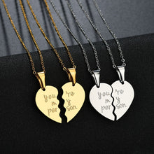 Carica l&#39;immagine nel visualizzatore di Gallery, You&#39;re My Person, Matching Necklaces
