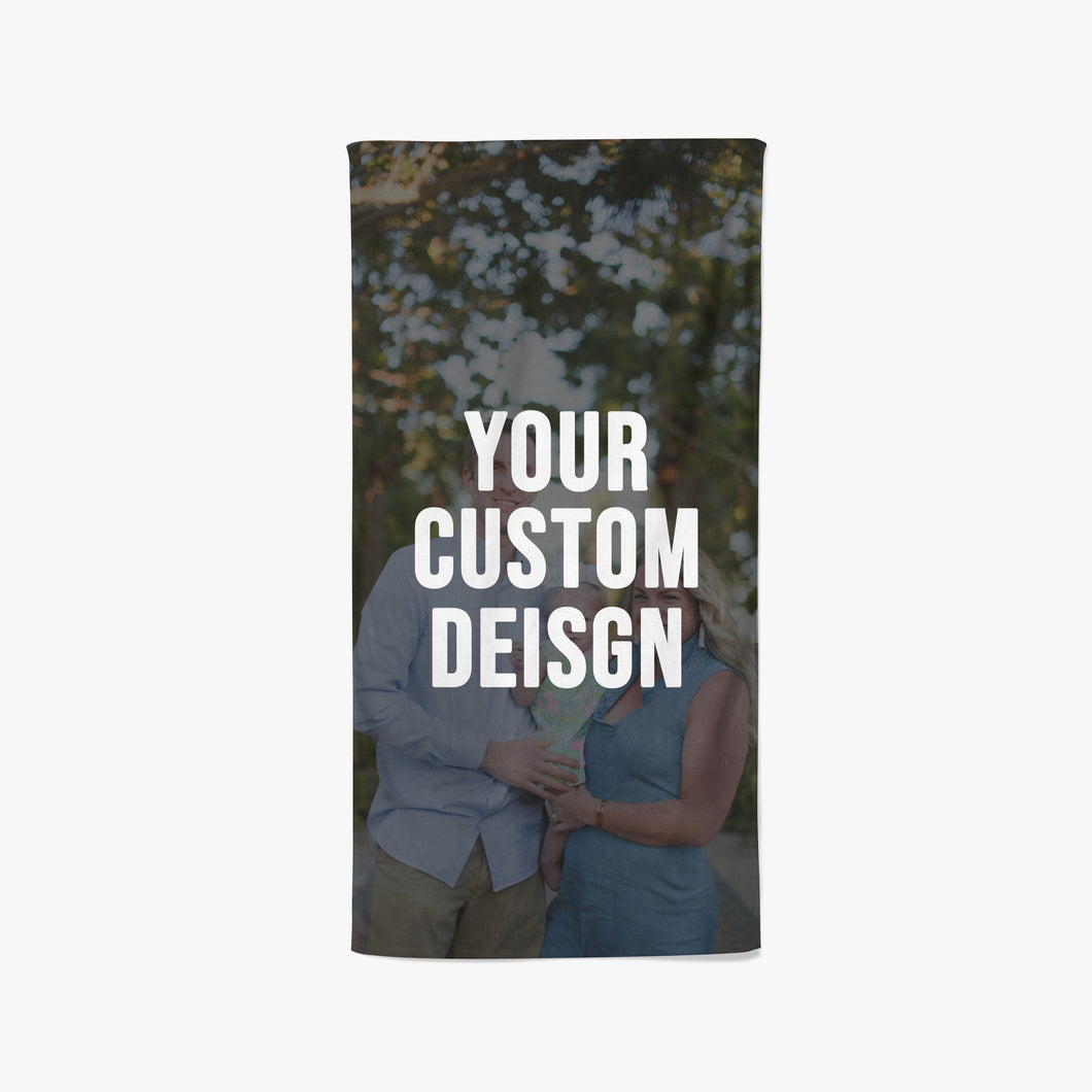 Custom Large Beach Towel