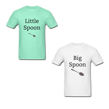 Load image into Gallery viewer, Big/Little Spoon Adult Tagless T-Shirts
