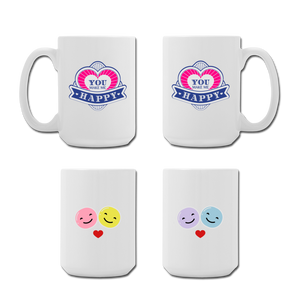 You Make Me Happy Mugs