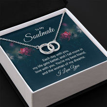 Cargar imagen en el visor de la galería, Perfect Pair Necklace - To My Soulmate

