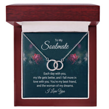 Cargar imagen en el visor de la galería, Perfect Pair Necklace - To My Soulmate
