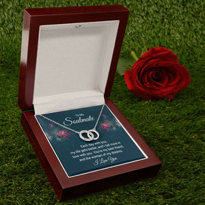 Perfect Pair Necklace - To My Soulmate