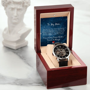 Men's Openwork Watch - To My Man