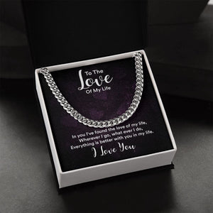 Men's Chain - To The Love Of My Life