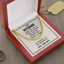 Load image into Gallery viewer, Men&#39;s Chain - To My Husband
