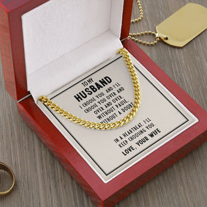 Men's Chain - To My Husband