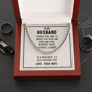 Men's Chain - To My Husband