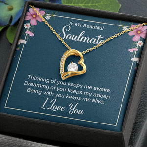 Forever Love Necklace - To My Soulmate