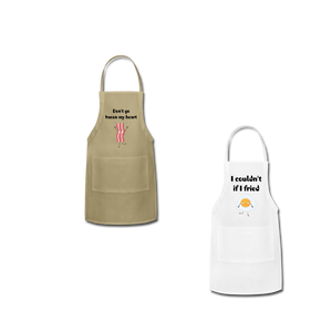 Bacon and Egg Adjustable Aprons