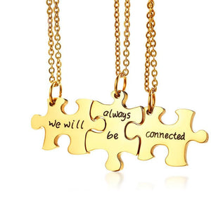 Always Be Connected 3 Piece Necklace Set